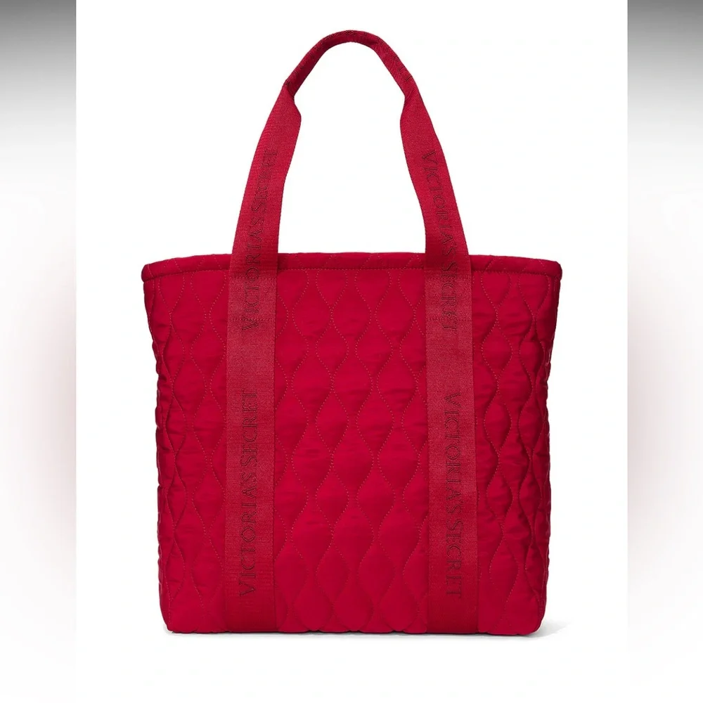 Victoria’s Secret Quilted Tote Bag